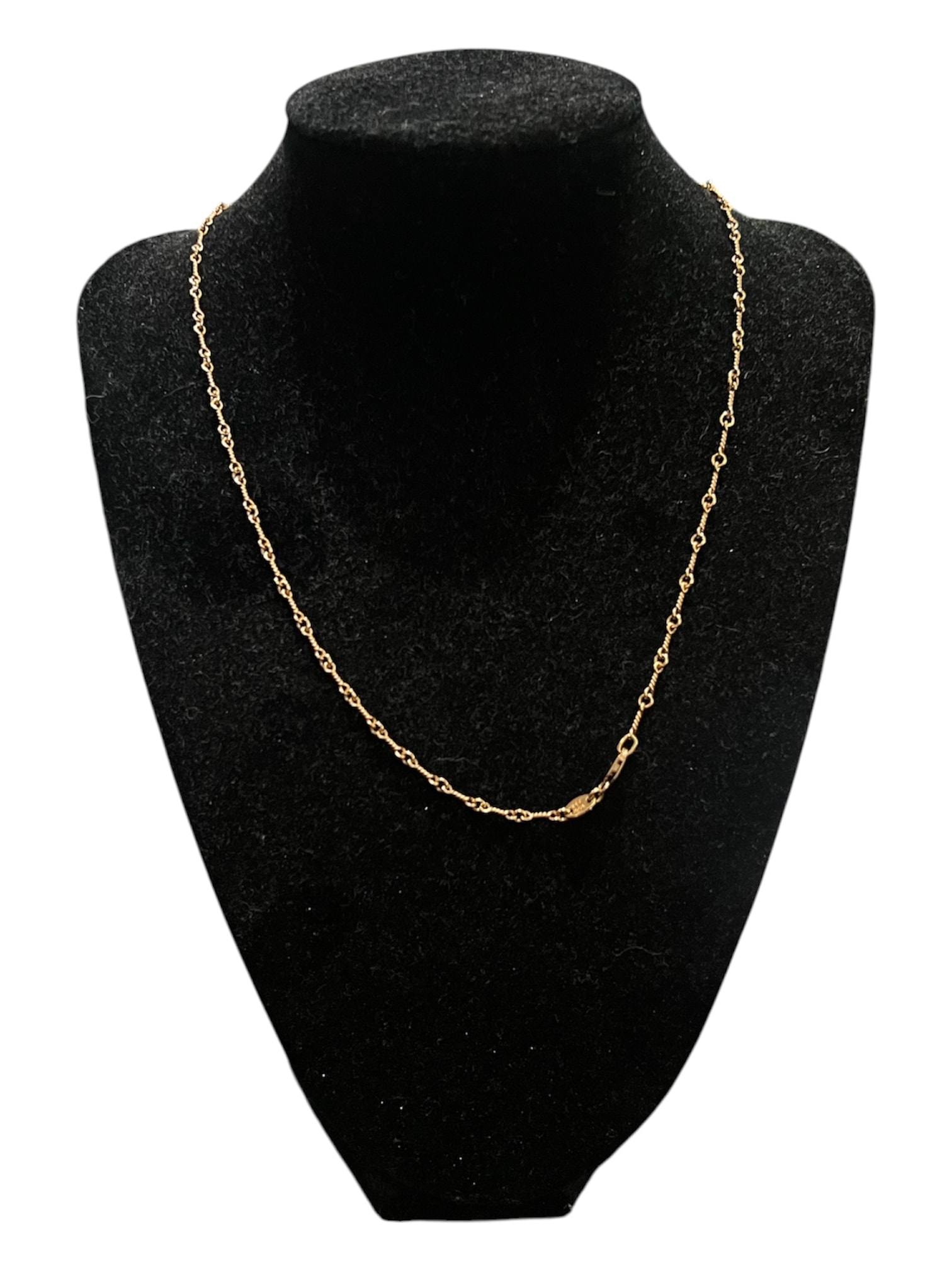Chrome Hearts Gold Twist Chain