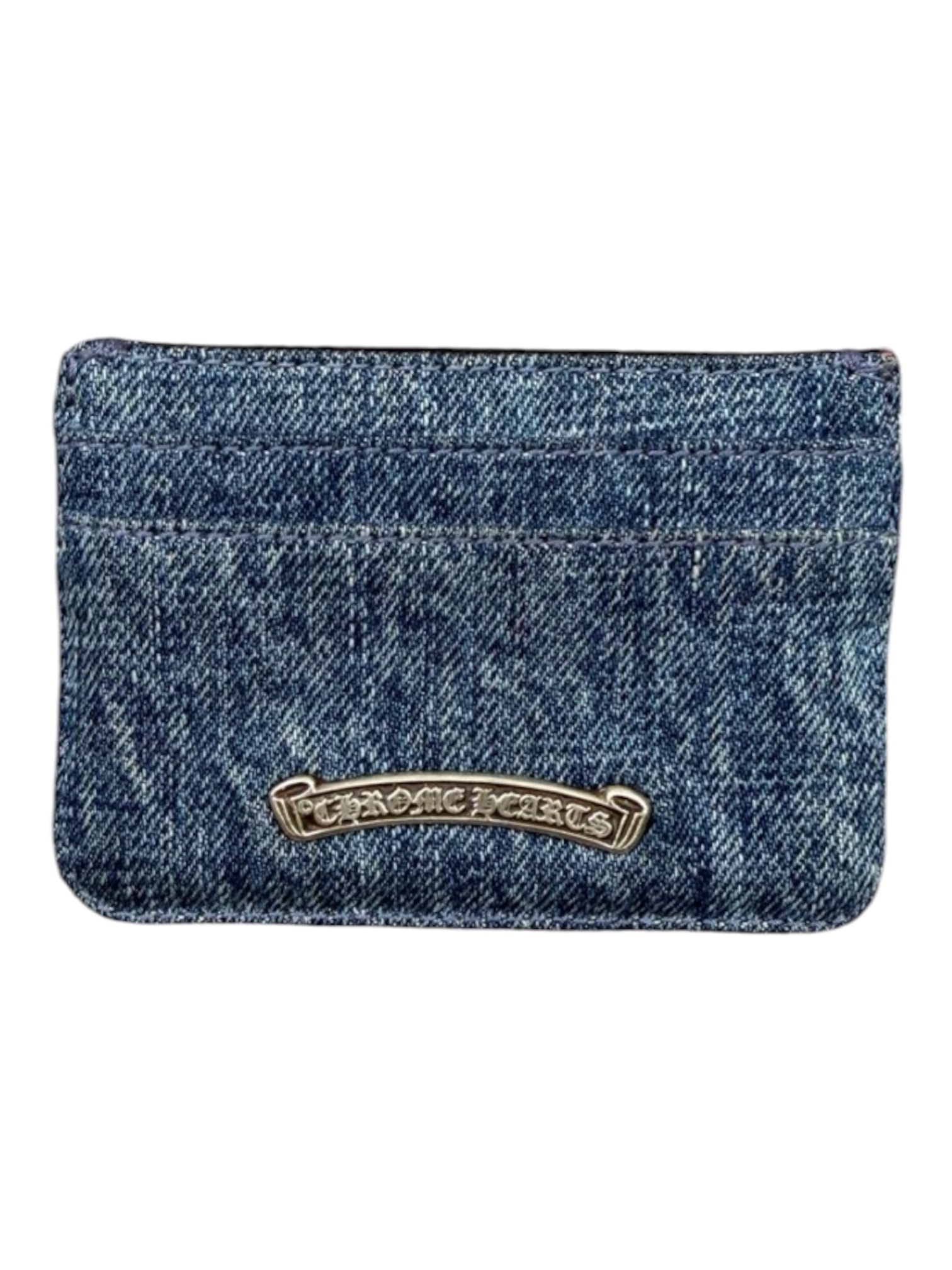Chrome Hearts Denim Patch Wallet